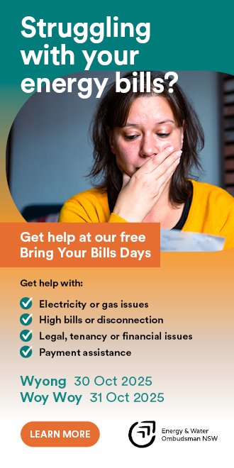 Energy & Water Ombudsman | Bring Your Bills Web
