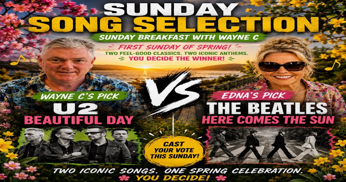 Next on Sunday (6th September) Morning from 6:00am